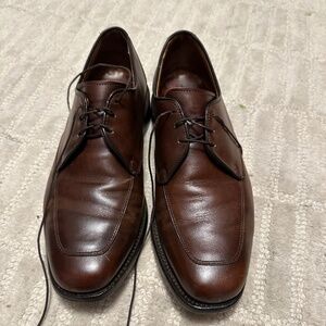 Allen Edmonds Men's Leather Brown Oxford Dress Shoes size 10D 0002812